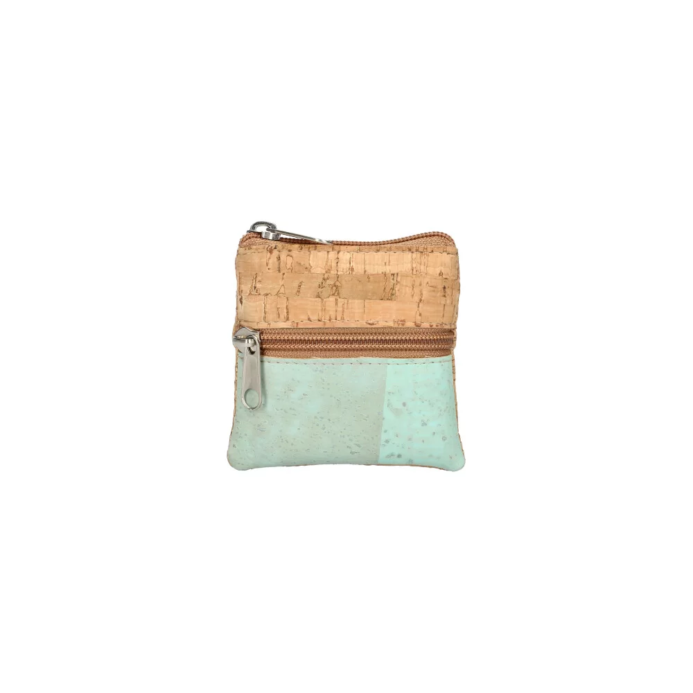 Cork wallet NR025 - L GREEN - ModaServerPro